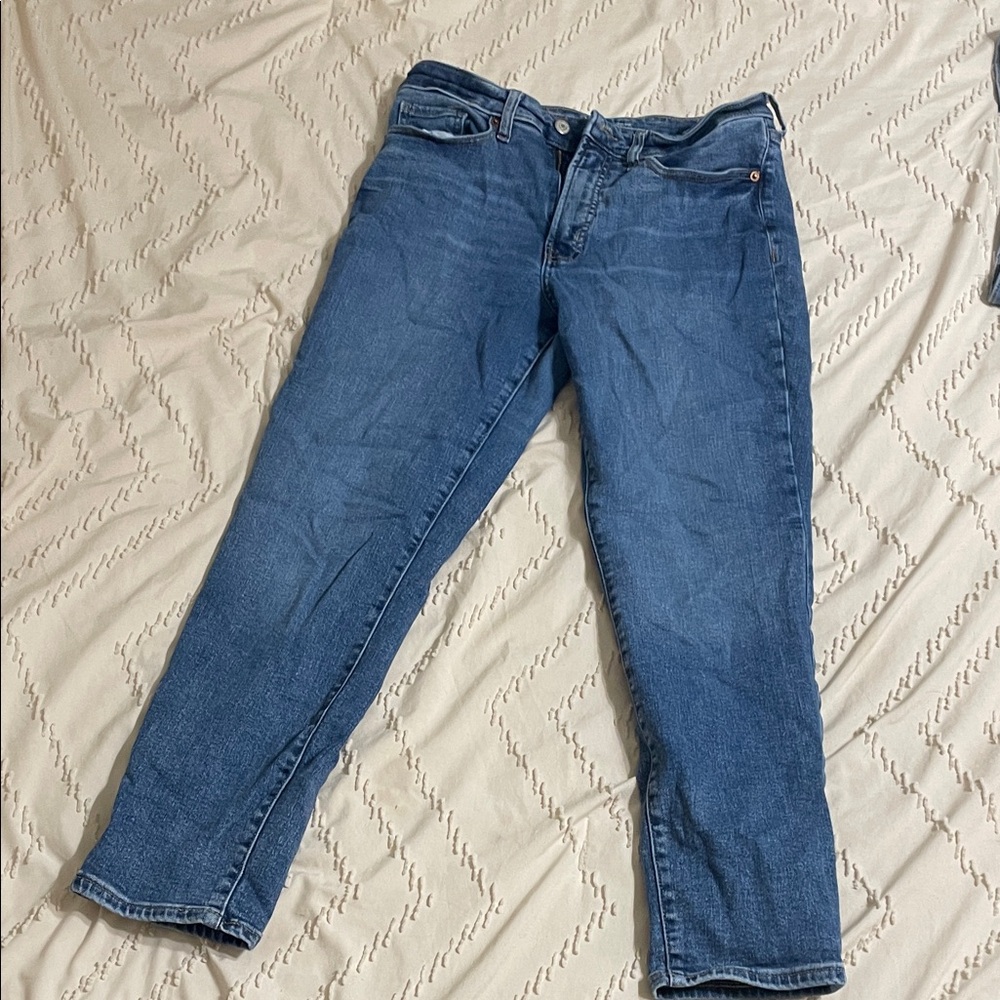 Old navy OG straight high rise Classic Blue Women's Jeans